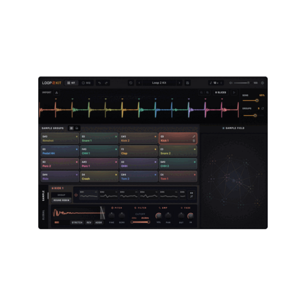 Pitch Innovations Loop 2 Kit 智慧 Loop 切片取樣器 Plugin (下載版) - 音源軟體 Plugin 