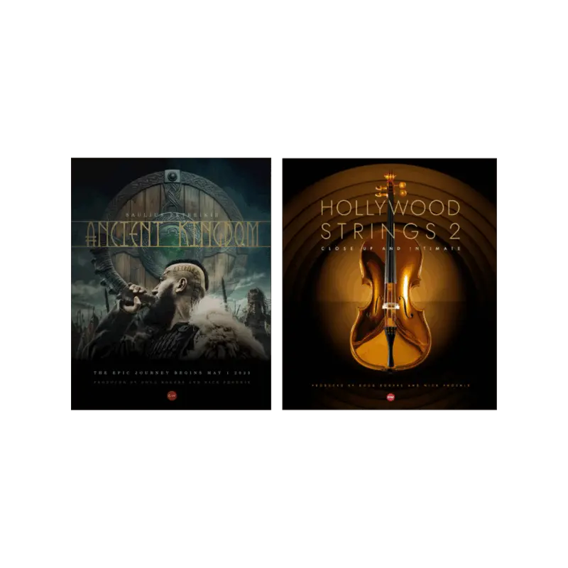EastWest Ancient Kingdom＋Hollywood Strings 2 吹管與弦樂音源套組 Plugin (下載版) - 主圖