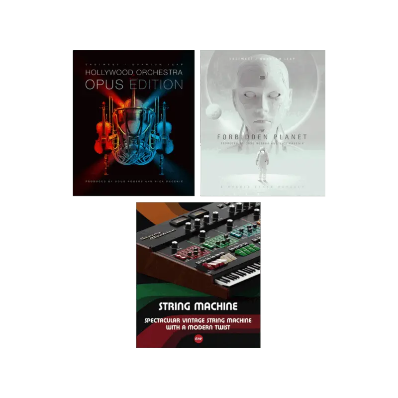 EastWest Hollywood Orchestra Opus＋Forbidden Planet＋String Machine 混合配樂音源套組 Plugin (下載版) - 主圖
