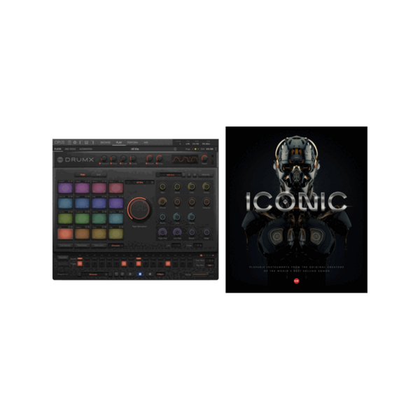 EastWest DrumX＋ICONIC 鼓機與合成器音源套組 Plugin (下載版) - 音源軟體 Plugin 