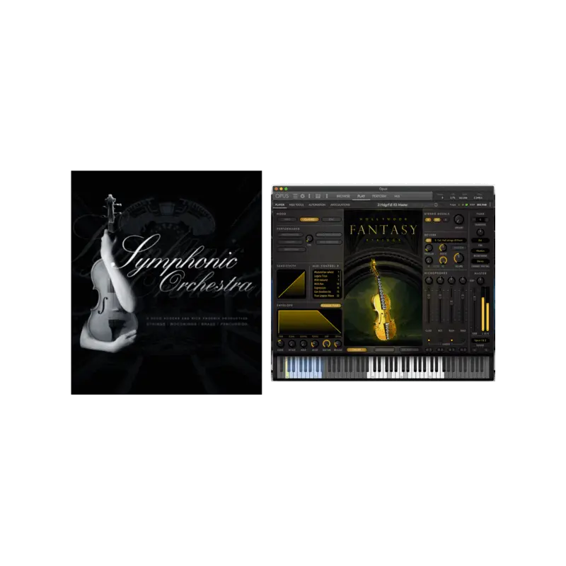 EastWest Symphonic Orchestra＋Hollywood Fantasy Strings 交響樂與奇幻弦樂音源套組 Plugin (下載版) - 主圖