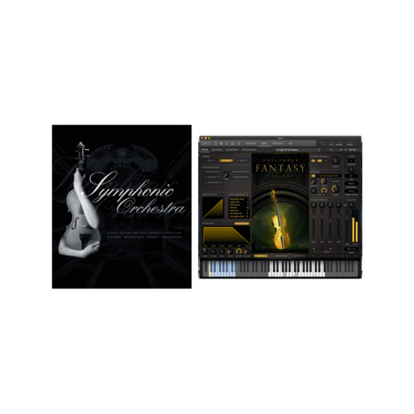 EastWest Symphonic Orchestra＋Hollywood Fantasy Strings 交響樂與奇幻弦樂音源套組 Plugin (下載版) - 音源軟體 Plugin 