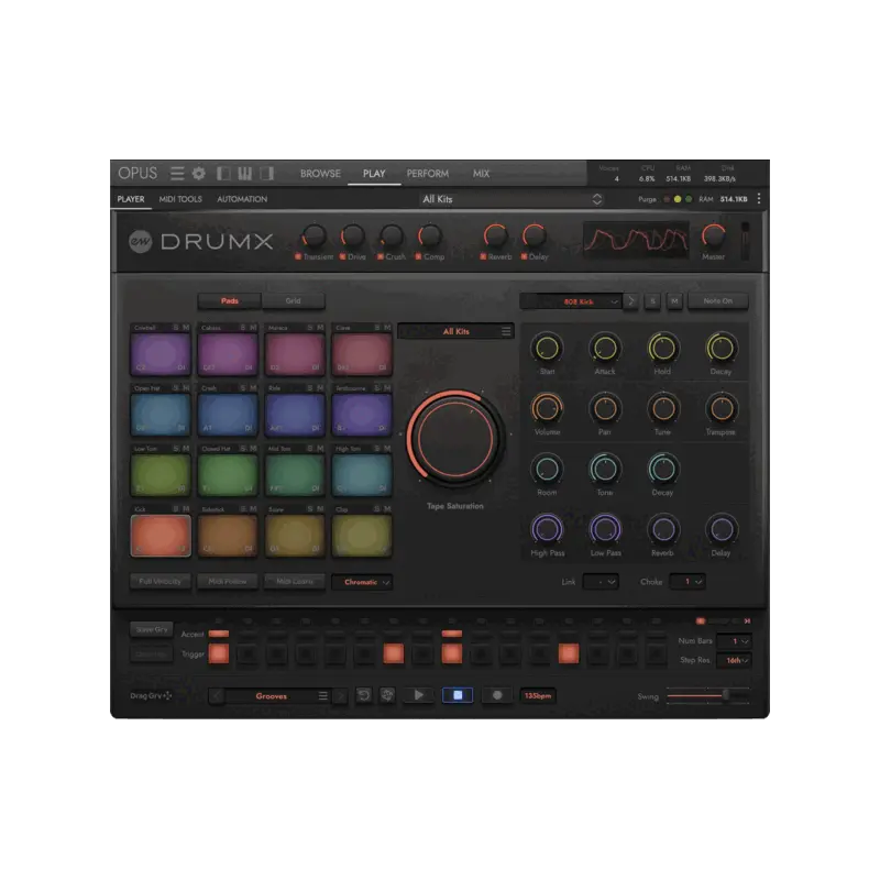 EastWest DrumX 鼓機節奏取樣音源 Plugin (下載版) - 主圖