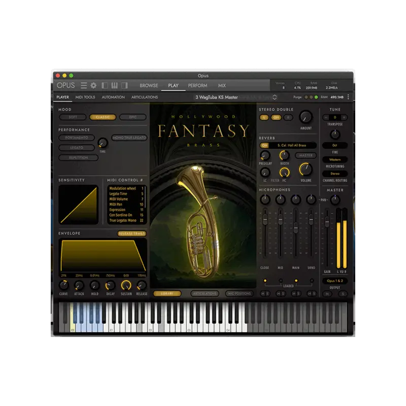 EastWest Hollywood Fantasy Brass 奇幻銅管取樣音源 Plugin (下載版) - 主圖