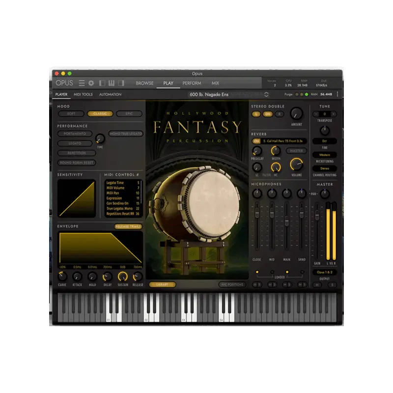 EastWest Hollywood Fantasy Percussion 奇幻打擊樂取樣音源 Plugin (下載版) - 主圖