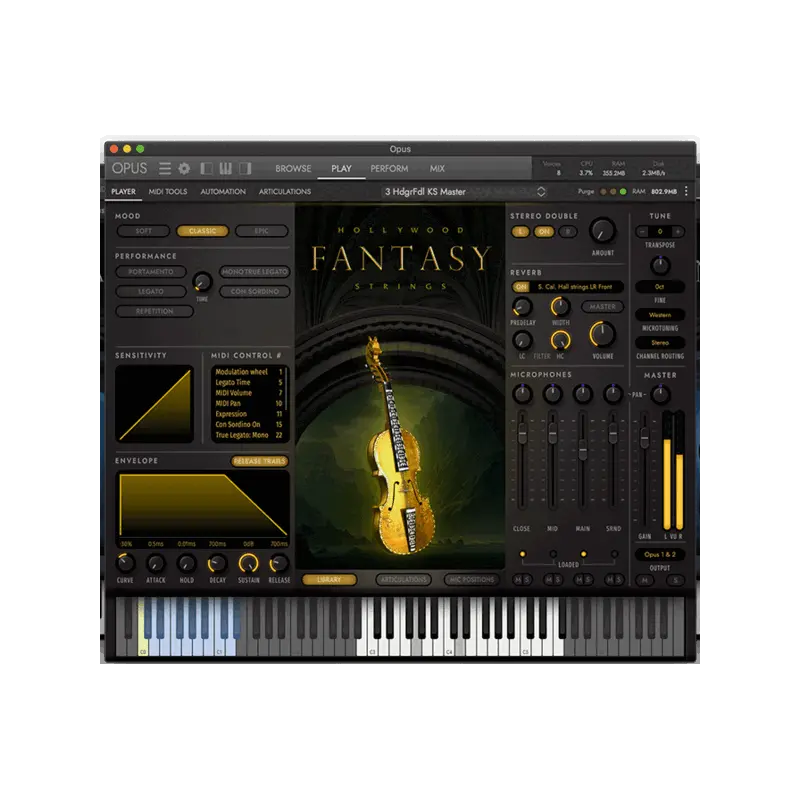 EastWest Hollywood Fantasy Strings 奇幻弦樂取樣音源 Plugin (下載版) - 主圖