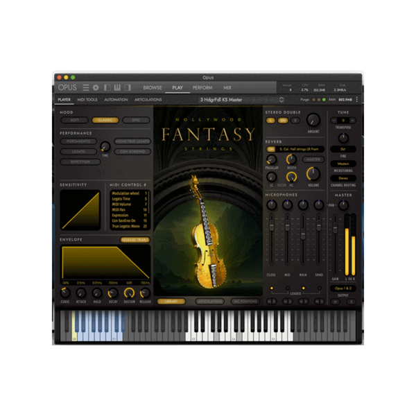 EastWest Hollywood Fantasy Strings 奇幻弦樂取樣音源 Plugin (下載版) - 音源軟體 Plugin 