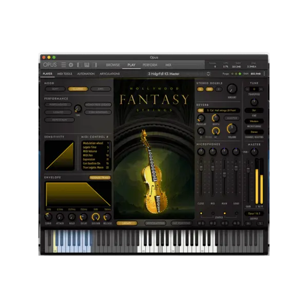 EastWest Hollywood Fantasy Strings 奇幻弦樂取樣音源 Plugin (下載版) - 產品圖片 1