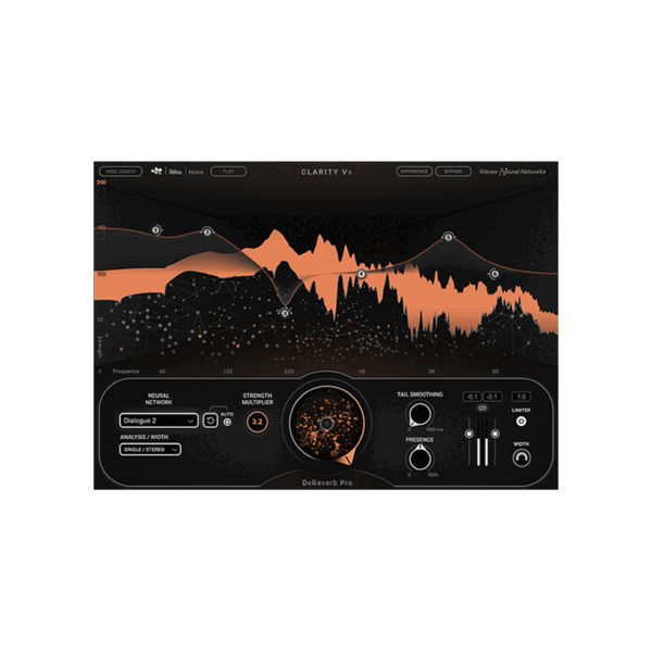 Waves Clarity Vx DeReverb Pro AI 人聲去殘響 專業版 Plugin (下載版) - 音訊校正軟體