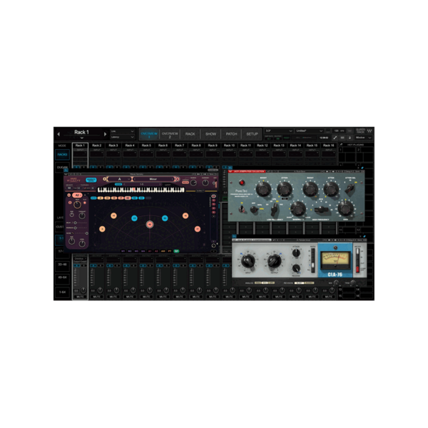 Waves SuperRack Performer 現場演出 Plugin 主機軟體 (下載版) - 效果器軟體 Plugin