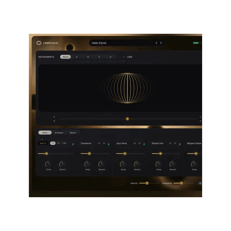 LANDR Circuit 類比合成器堆疊音源 Plugin (下載版) - 主圖