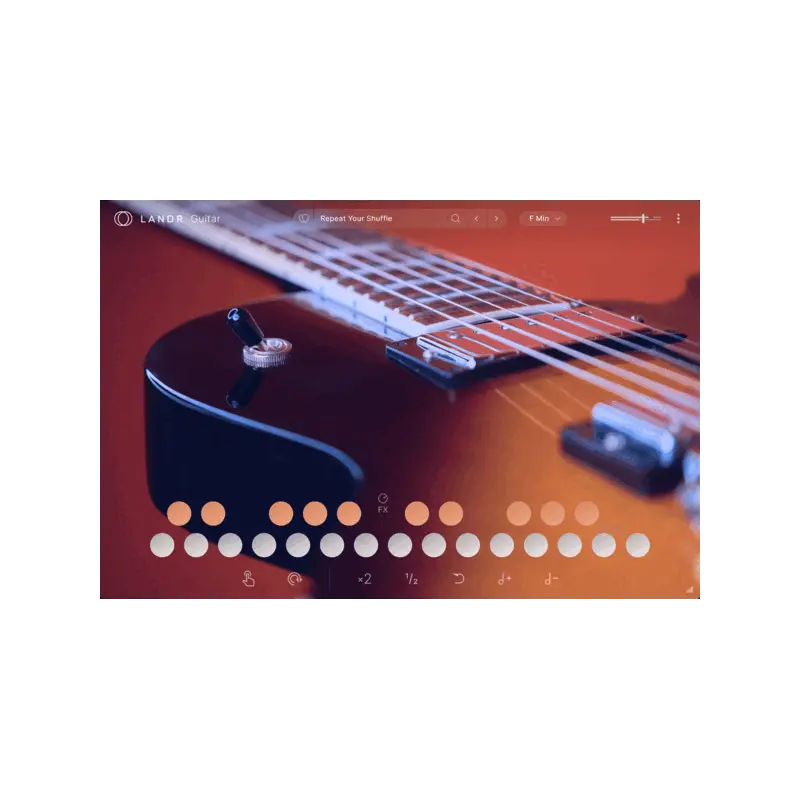 LANDR Guitar 吉他樂句音源 Plugin (下載版) - 主圖