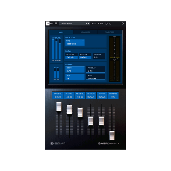 Relab Development Rev6000 殘響效果器 Plugin (下載版) - 效果器軟體 Plugin