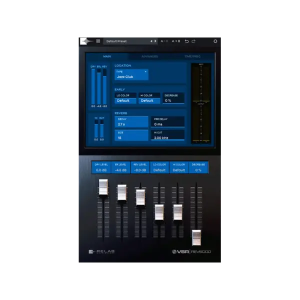 Relab Development Rev6000 殘響效果器 Plugin (下載版) - 產品圖片 1