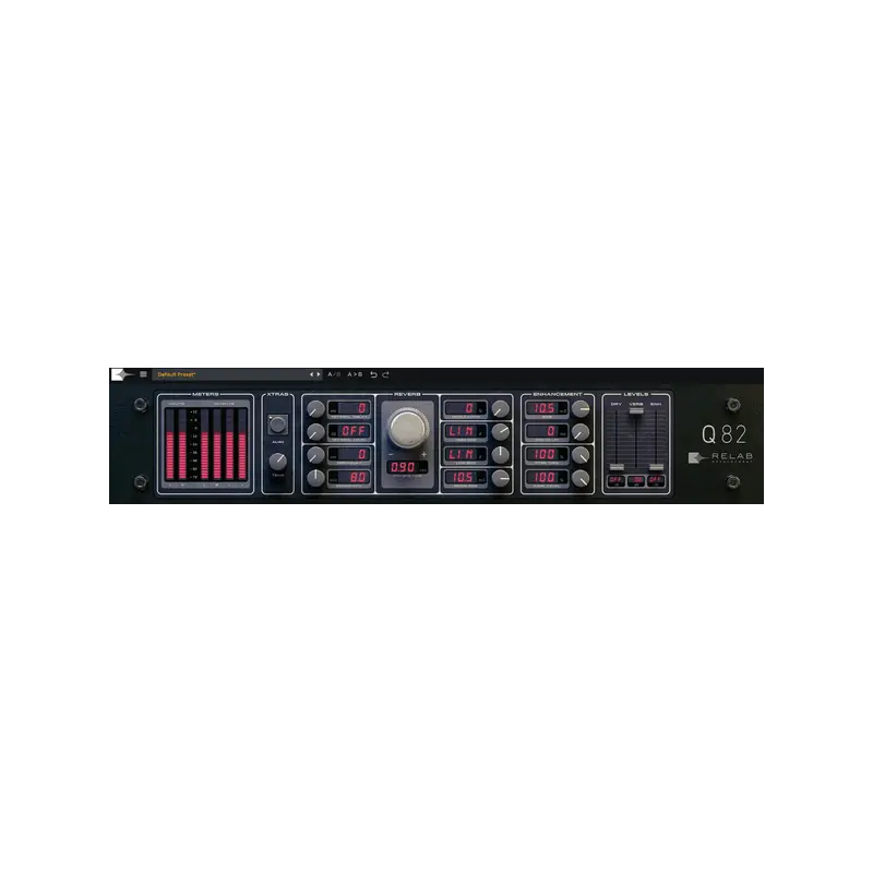 Relab Development Q82 Natural Resonance Reverb 雙引擎殘響效果器 Plugin (下載版) - 主圖
