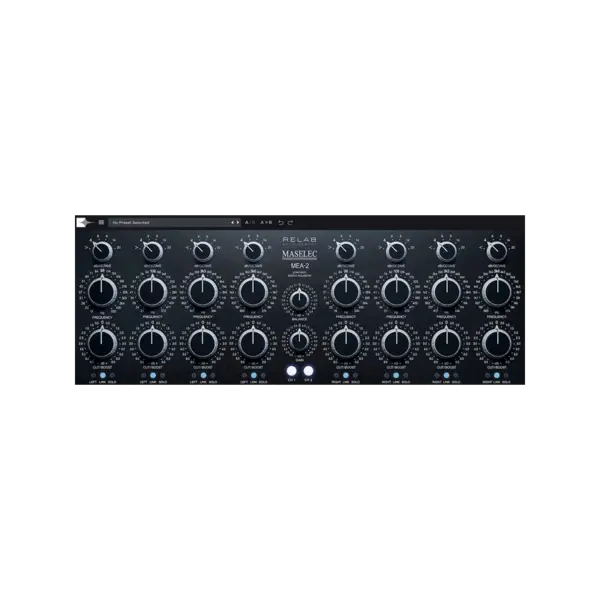 Relab Development Maselec MEA-2 母帶精密立體聲 EQ Plugin (下載版) - 產品圖片 1