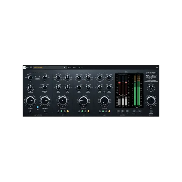 Relab Development Maselec MLA-4 三頻段壓縮擴展器 Plugin (下載版) - 產品圖片 1