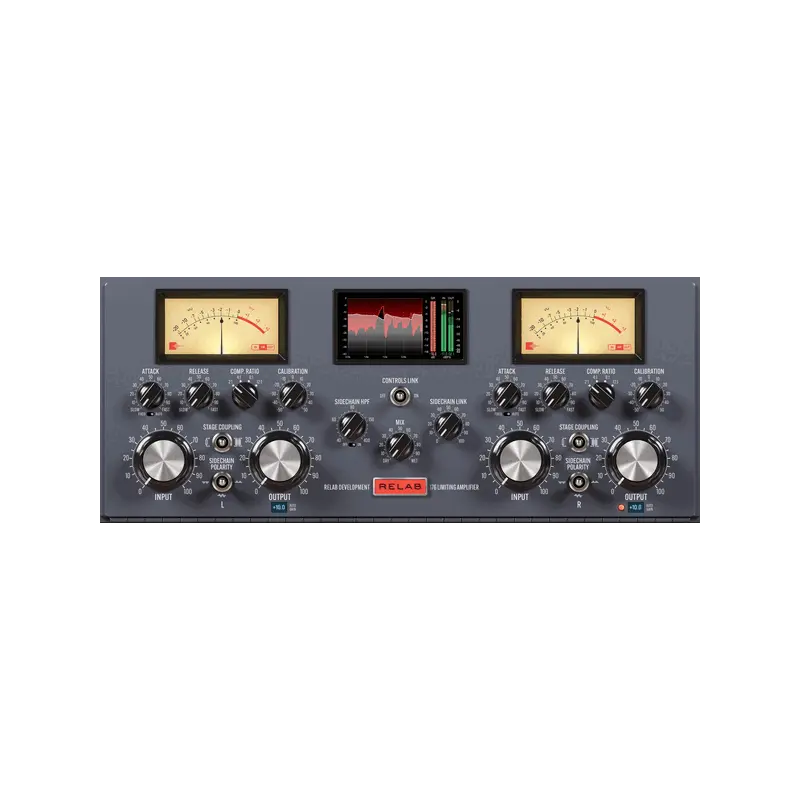 Relab Development 176 Tube Compressor/Limiter 真空管壓縮限幅器 Plugin (下載版) - 主圖