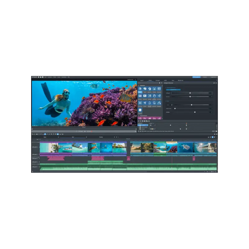 MAGIX Video deluxe 2026 Premium 影片剪輯軟體 (下載版) - 主圖