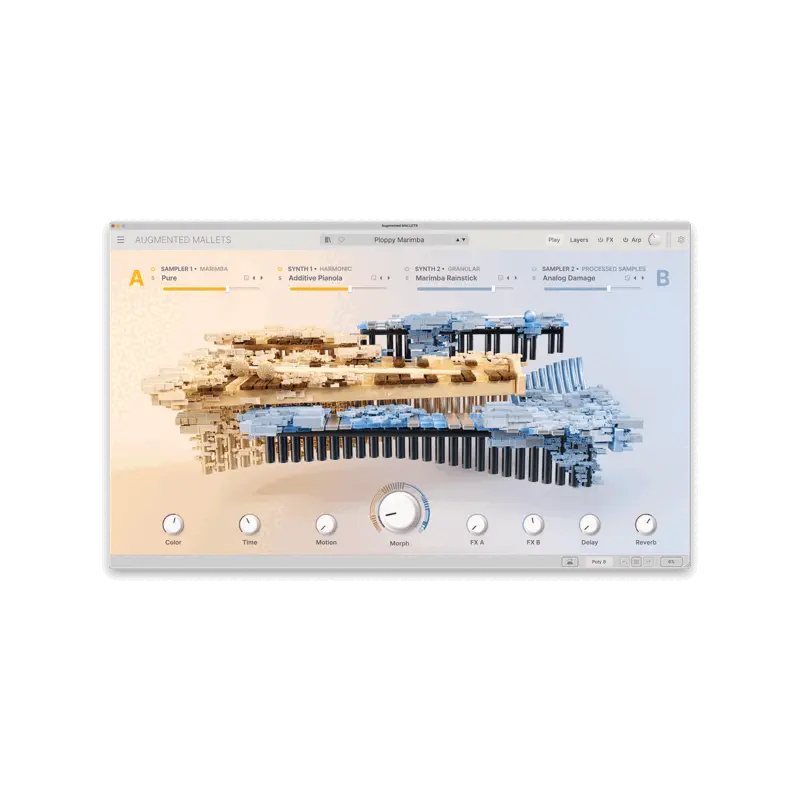 Arturia Augmented Mallets 混合式擊槌樂器音源 (下載版) - 主圖
