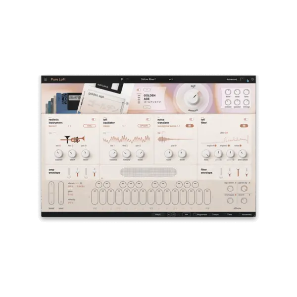 Arturia Pure LoFi Lo-Fi 合成器音源 (下載版) - 產品圖片 1