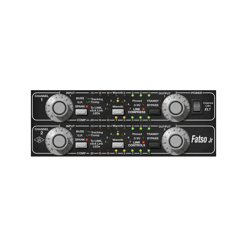 Universal Audio UAD Empirical Labs FATSO Tape Simulator 磁帶模擬壓縮 Plugin (下載版) - 主圖