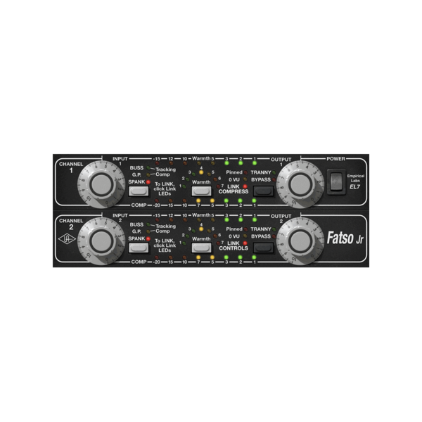 Universal Audio UAD Empirical Labs FATSO Tape Simulator 磁帶模擬壓縮 Plugin (下載版) - 效果器軟體 Plugin