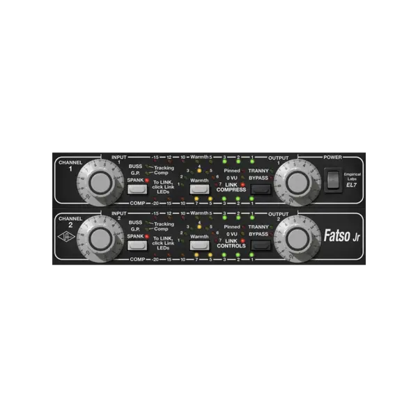 Universal Audio UAD Empirical Labs FATSO Tape Simulator 磁帶模擬壓縮 Plugin (下載版) - 產品圖片 1