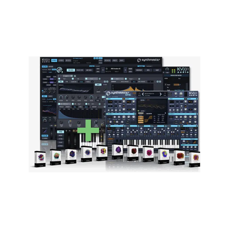 KV331 Audio SynthMaster Everything Bundle 合成器全系列套組 (下載版) - 主圖