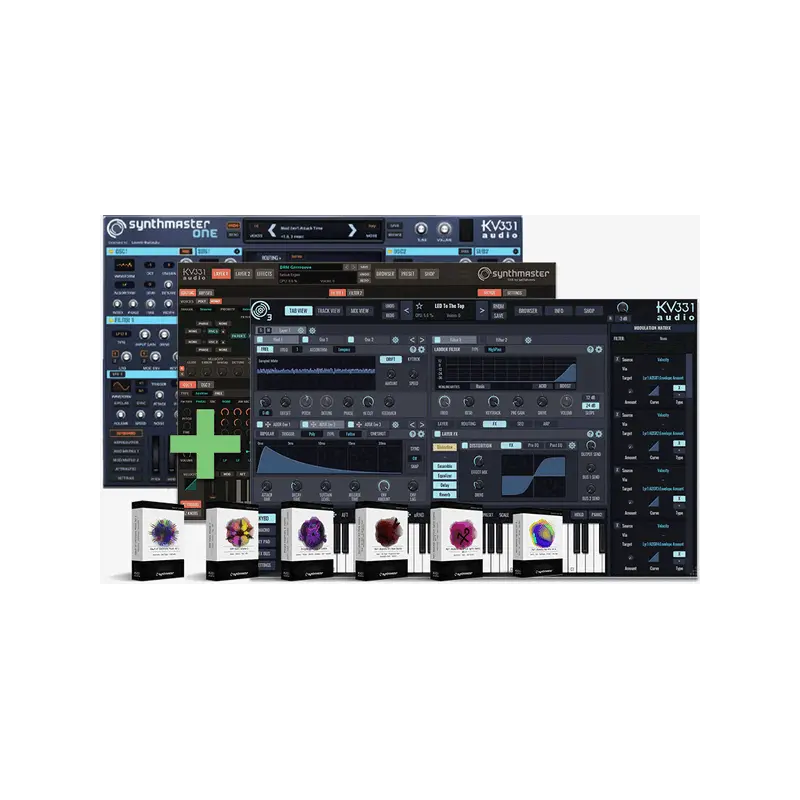 KV331 Audio SynthMaster Producer Bundle 合成器套組 (下載版) - 主圖