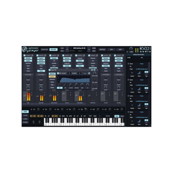 KV331 Audio SynthMaster 3 Player 預設型合成器音源 (下載版) - 音源軟體 Plugin 