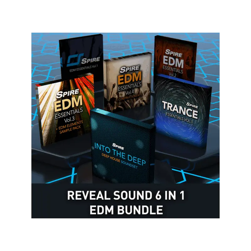 Reveal Sound Spire 6-in-1 EDM Bundle 擴充音色套組 (下載版) - 主圖