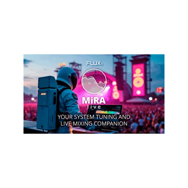 FLUX MiRA Live 現場系統校正與混音分析軟體 (下載版) - 產品圖片 1