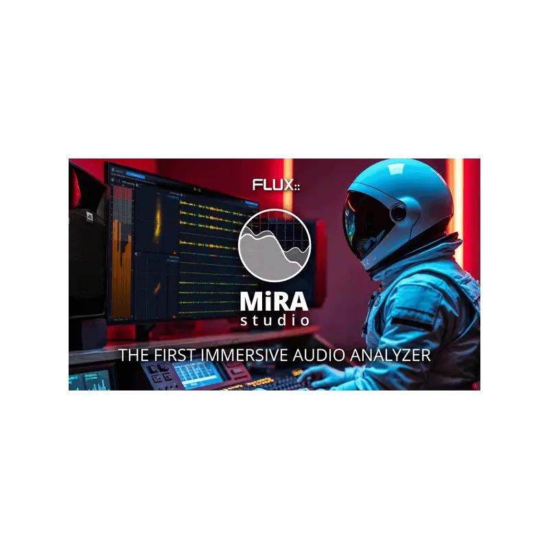 FLUX MiRA Studio 沉浸式音訊分析軟體 (下載版) - 主圖