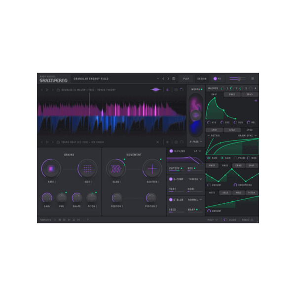 BABY Audio Grainferno 顆粒合成器音源 Plugin (下載版) - 音源軟體 Plugin 