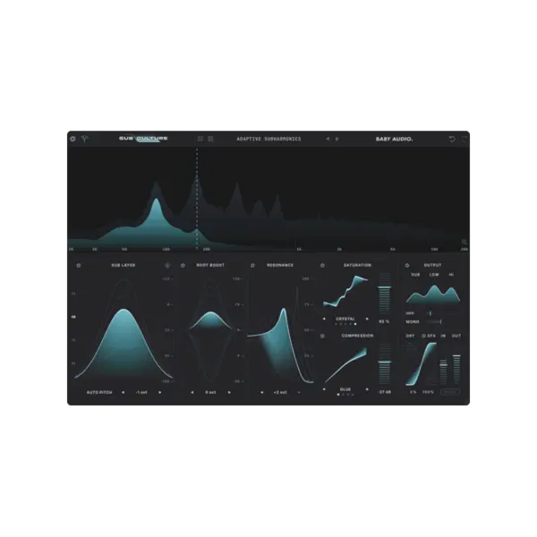 BABY Audio SubCulture 音高追蹤低頻增強 Plugin (下載版) - 產品圖片 1