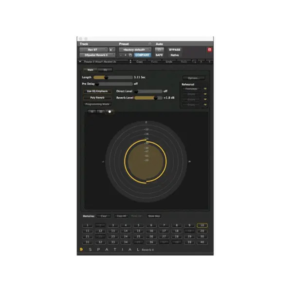 DUY Audio DSpatial Reverb II 卷積殘響 Plugin (下載版) - 產品圖片 1
