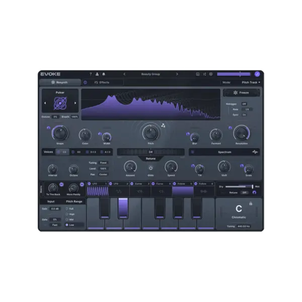 Minimal Audio Evoke 人聲重合成效果器 Plugin (下載版) - 產品圖片 1
