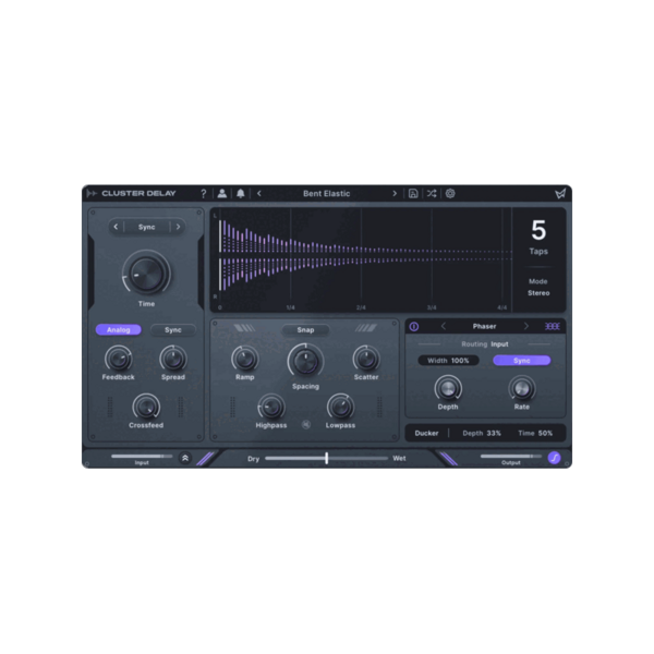 Minimal Audio Cluster Delay 多重延遲序列效果器 Plugin (下載版) - 效果器軟體 Plugin