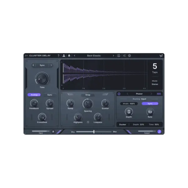 Minimal Audio Cluster Delay 多重延遲序列效果器 Plugin (下載版) - 產品圖片 1