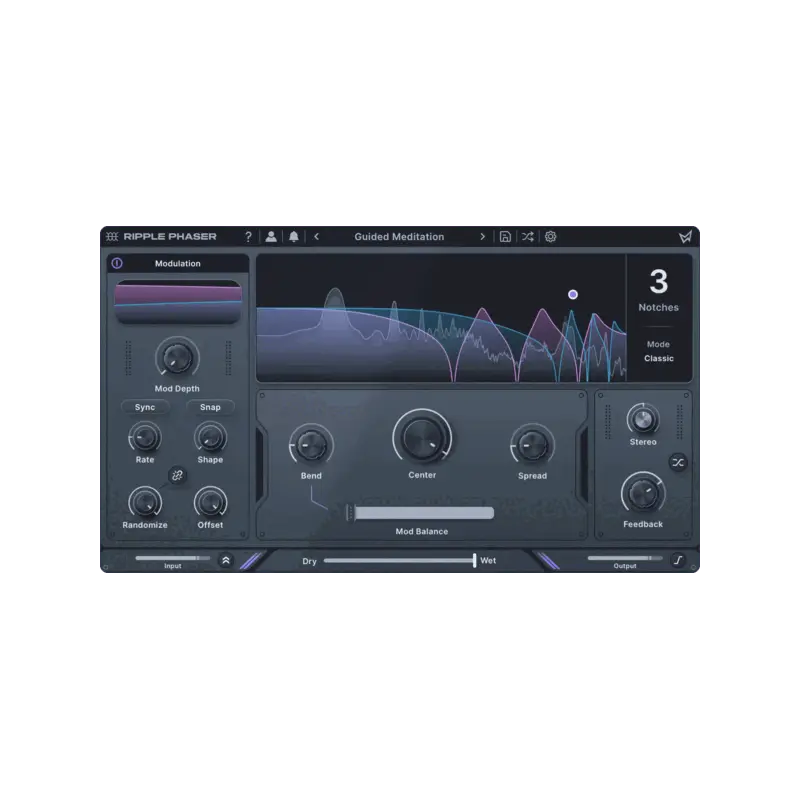 Minimal Audio Ripple Phaser 多模式相位效果器 Plugin (下載版) - 主圖