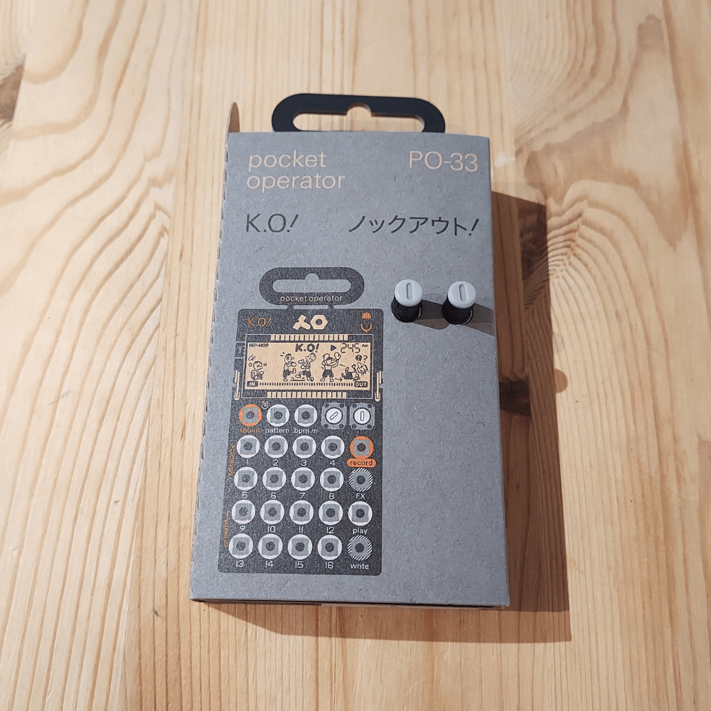 [全新盒損品] PO-33 K.O! 合成器音源