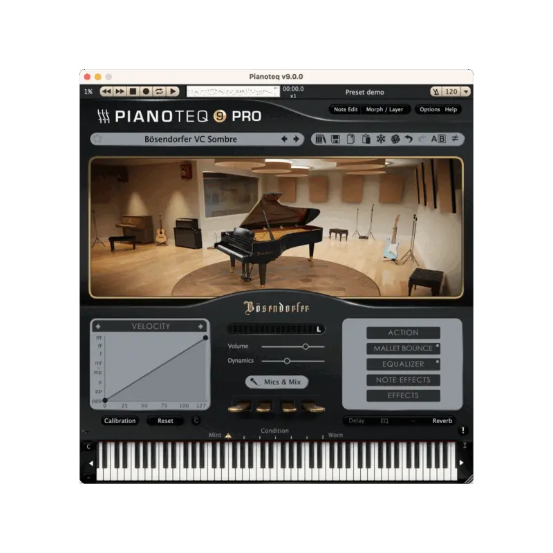 Modartt Pianoteq 9 PRO 物理模型鋼琴音源 (下載版) - 主圖