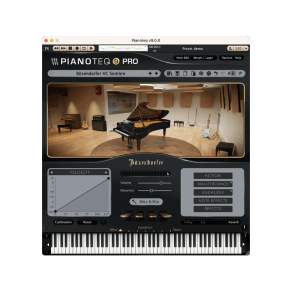 Modartt Pianoteq 9 PRO 物理模型鋼琴音源 (下載版) - 音源軟體 Plugin 