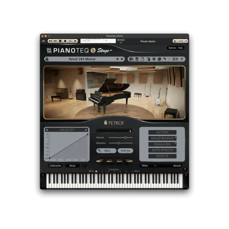 Modartt Pianoteq 9 Stage 物理模型鋼琴音源 (下載版) - 主圖