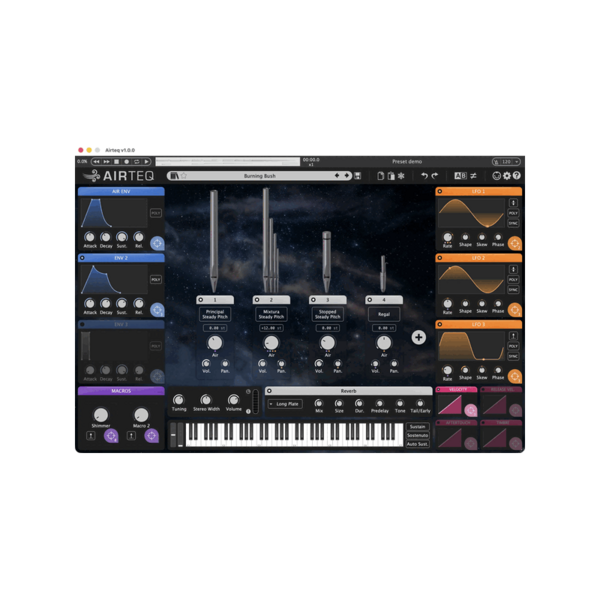 Modartt Airteq 物理模型氣流音色設計音源 (下載版) - 音源軟體 Plugin 
