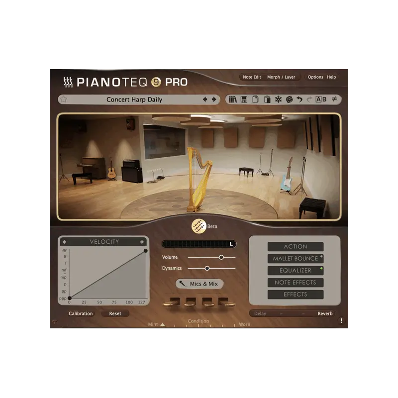 Modartt Pianoteq Harps 豎琴樂器包 (下載版) - 主圖
