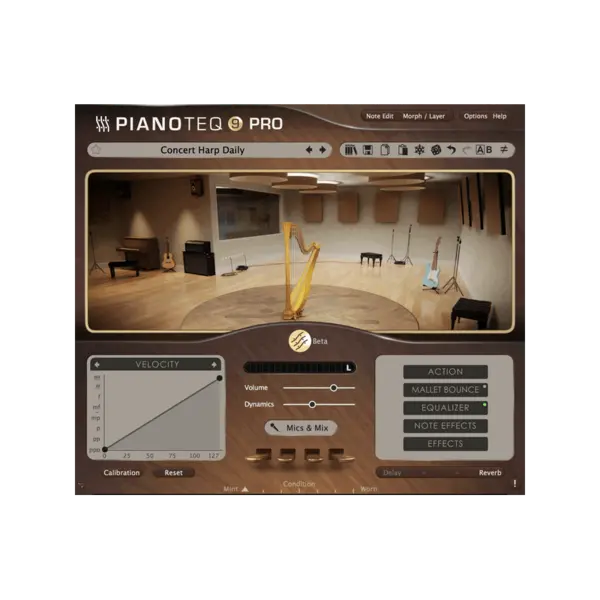 Modartt Pianoteq Harps 豎琴樂器包 (下載版) - 產品圖片 1