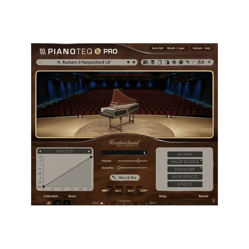 Modartt Pianoteq Harpsichord 大鍵琴樂器包 (下載版) - 主圖