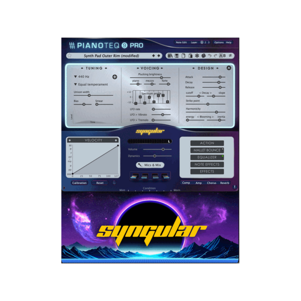 Modartt Pianoteq Syngular 音色設計樂器包 (下載版) - 音源軟體 Plugin 
